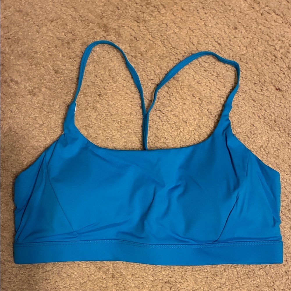 NWT Vibrant Blue Racerback Sports Bra for Women  XL
